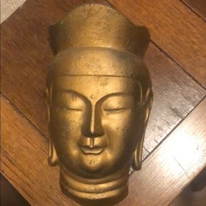 Brass Buddha Head